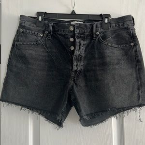 Agolde Parker Long Denim Shorts in Size 31
